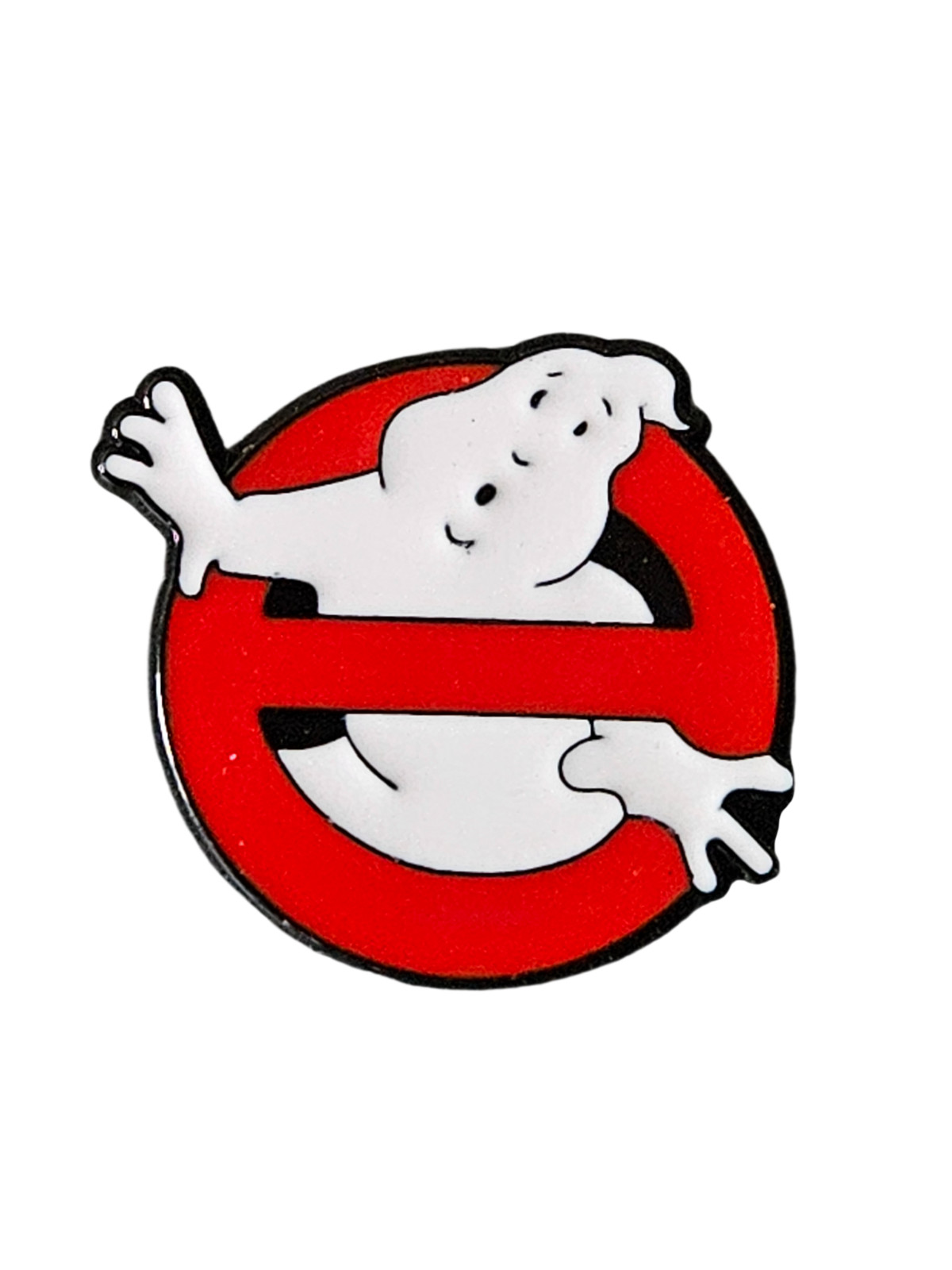 Enamel Metal Lapel Hat Pin – New – No Ghosts Allowed