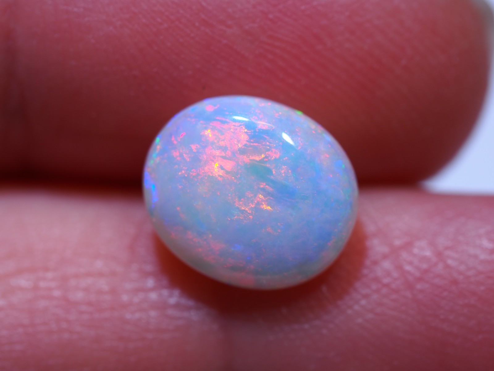 2.3ct White Opal from Lightning Ridge | Natural Australian Opal Gem