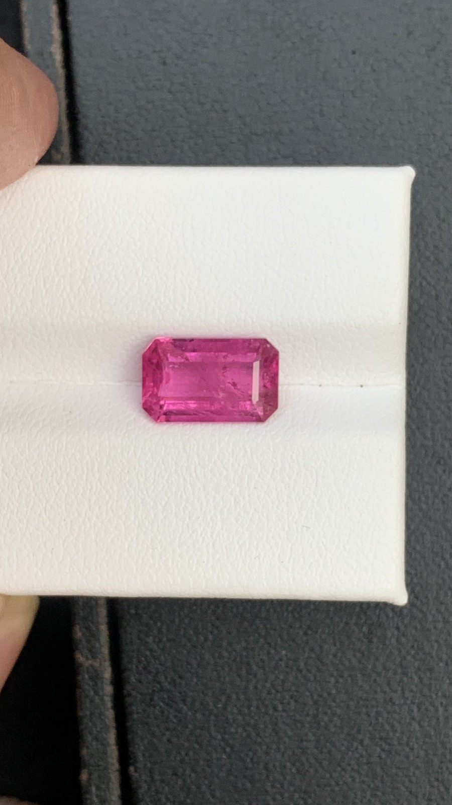 Beautiful top quality 2.60 cts rubillite Tourmaline slightly included from Afg