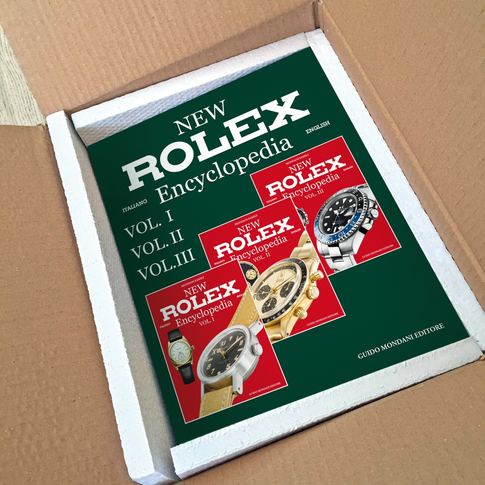 Modern and vintage New Rolex Encyclopedia books From 1905 until the present day