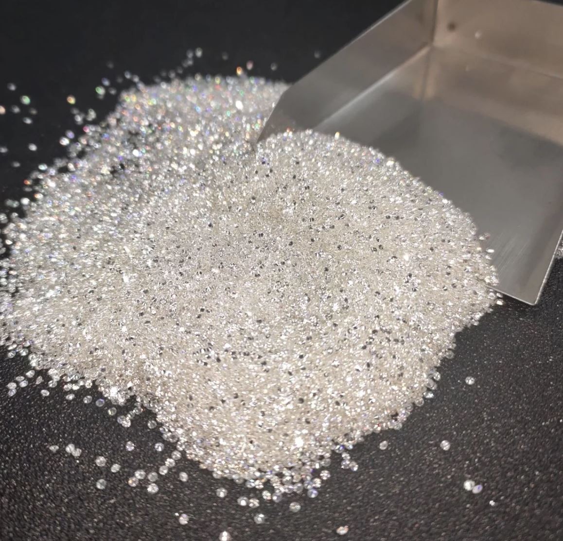 Loose Moissanite Melee Parcel 1 Carat TW 0.8mm – 3.5mm ALL SIZES D Color VVS1