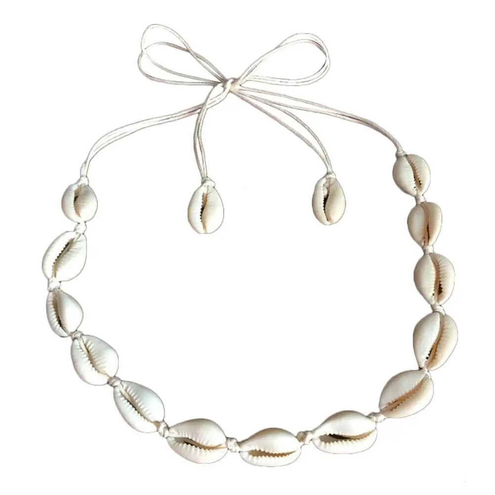 Boho Beach Bohemian Shell Choker Necklaces Women Girls Summer Fashion Jewelry