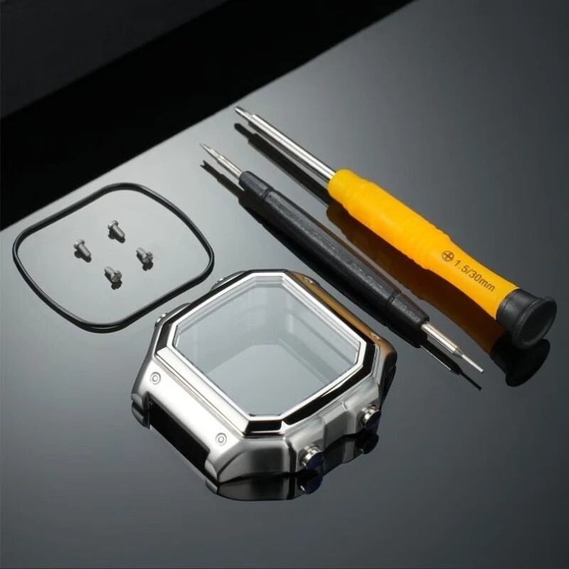 For Casio AE1200 AE1300 Watch Metal Casing DIY Modified AE-1200 Watchband Case