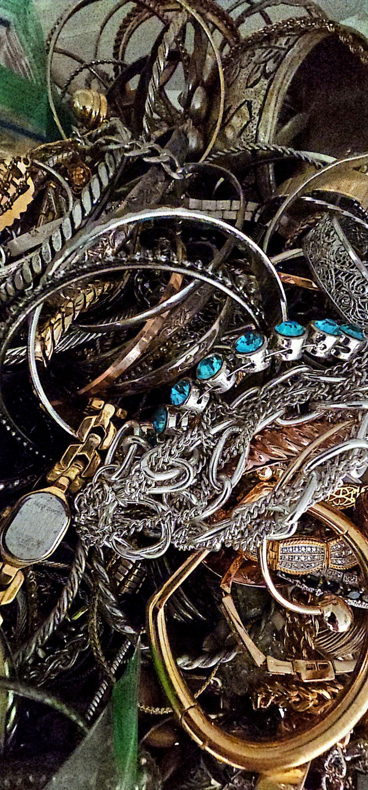 Jewelry Lot Good Wear Resell Brooch Art Estate Vintage Modern 5 Pc NO Junk – BUY
