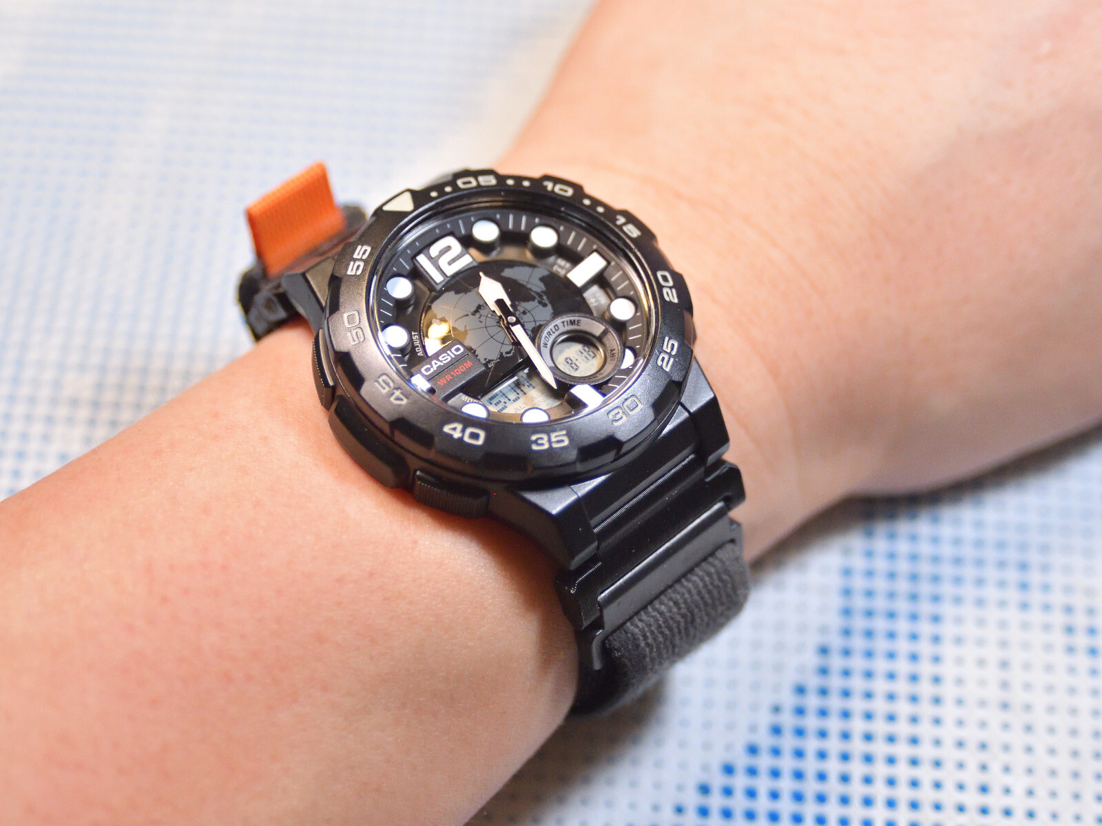 Watch Adapter for Watch Band or Strap Compartible with Casio AEQ-100W