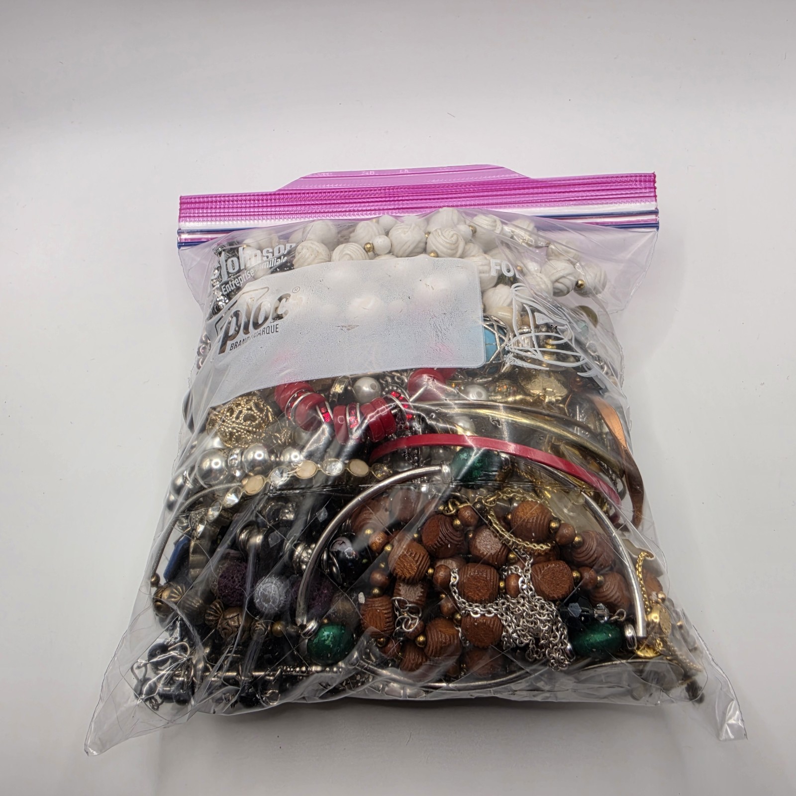 Bag Old Unsearched Jewelry Lot Vintage Estate Find Junk Drawer Aprox 4lbs