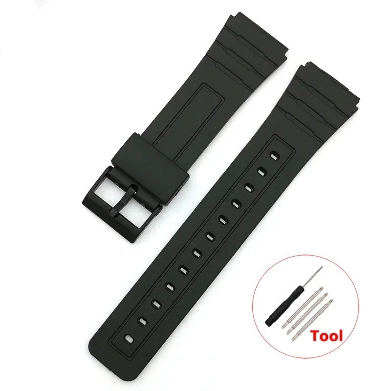 CASIO Watch Band F-91W,F-28W,F-91WG,F-93W,F-94WA,F-105W,F-106W,FLB-91W