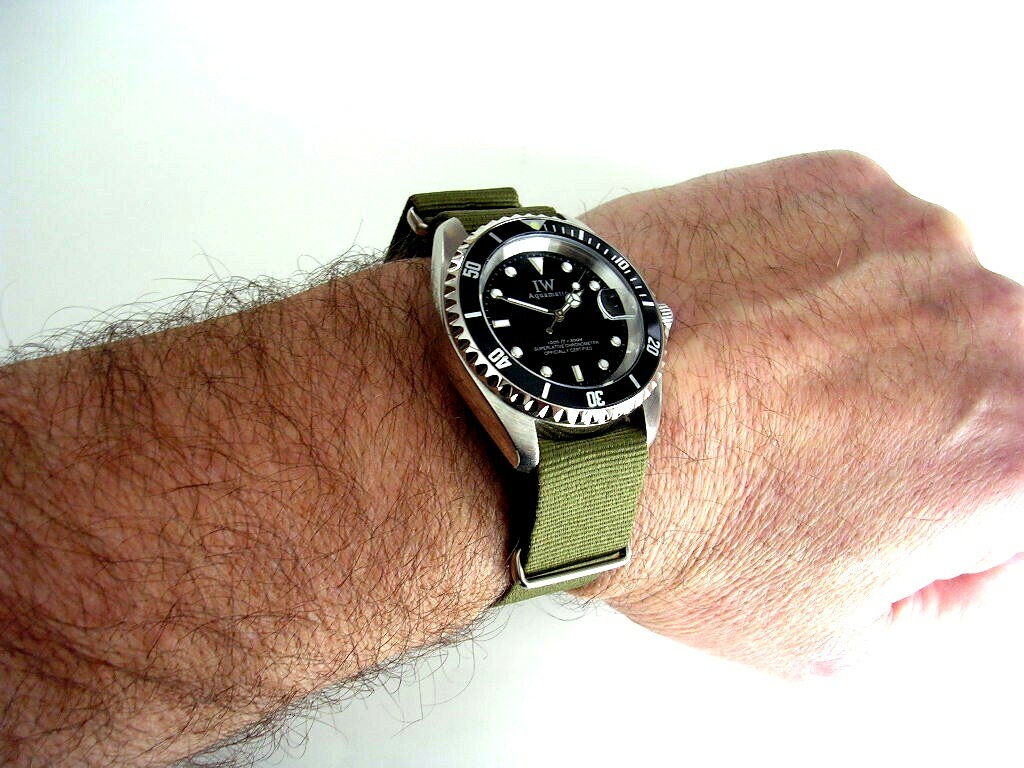 16mm NATO G10 ballistic Nylon watchband strap Bond RAF IW SUISSE 18 20 22 24 USA