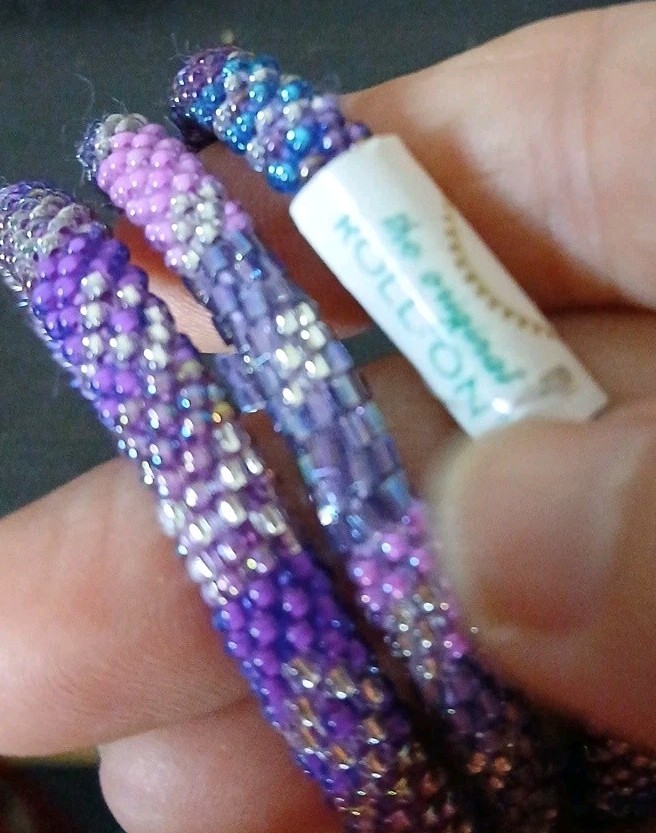 Set Of 3 Roll On Bracelets Nepal Aid Through Trade (lot #5)