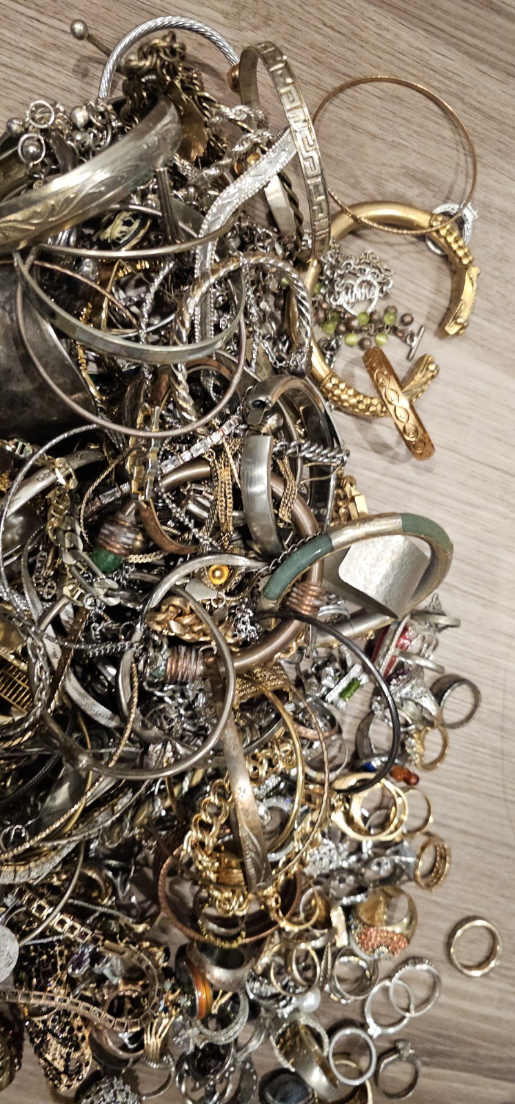 Jewelry Lot Good Wear Resell Brooch Art Estate Vintage Modern 5 Pc NO Junk – BUY
