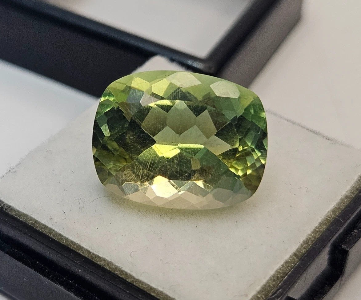 Tourmaline Bi-Colour Cushion Cut 9+ Ct Natural Loose EGL Certified Gemstone