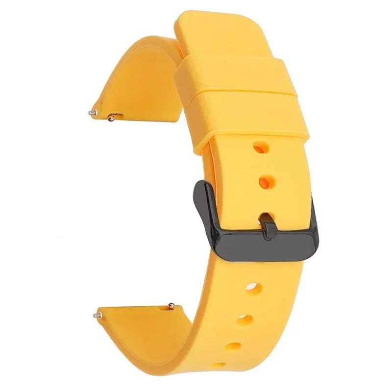 Silicone Watch Strap 14mm 16 18 19 20mm 21 22mm 24mm Waterproof Soft Rubber Band