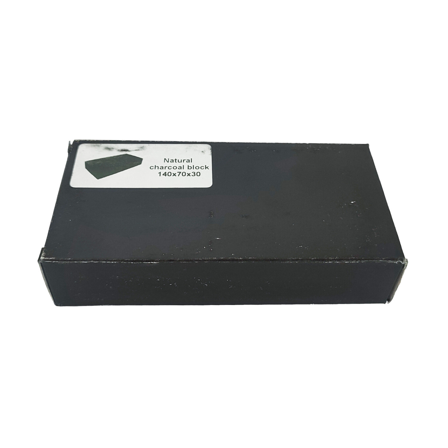 Natural Charcoal Block with Lime-Wood Holder for Soldering, for Jewelry Making