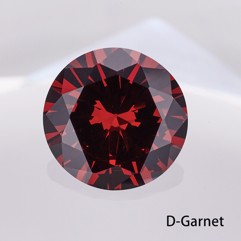 3MM~15MM Garnet Red Color Cubic Zirconia Stone Loose CZ Gemstone AAAAA Wholesale