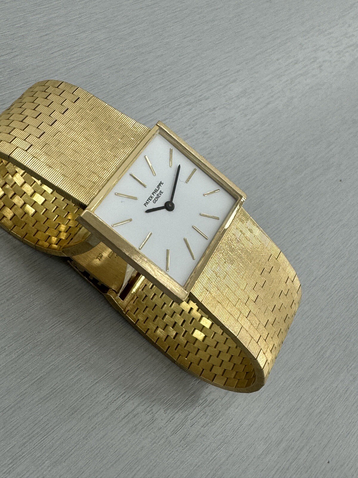 Men’s Patek Philippe 18k Yellow Gold3549/1 Manual Wind Ca 175 One Year Warranty