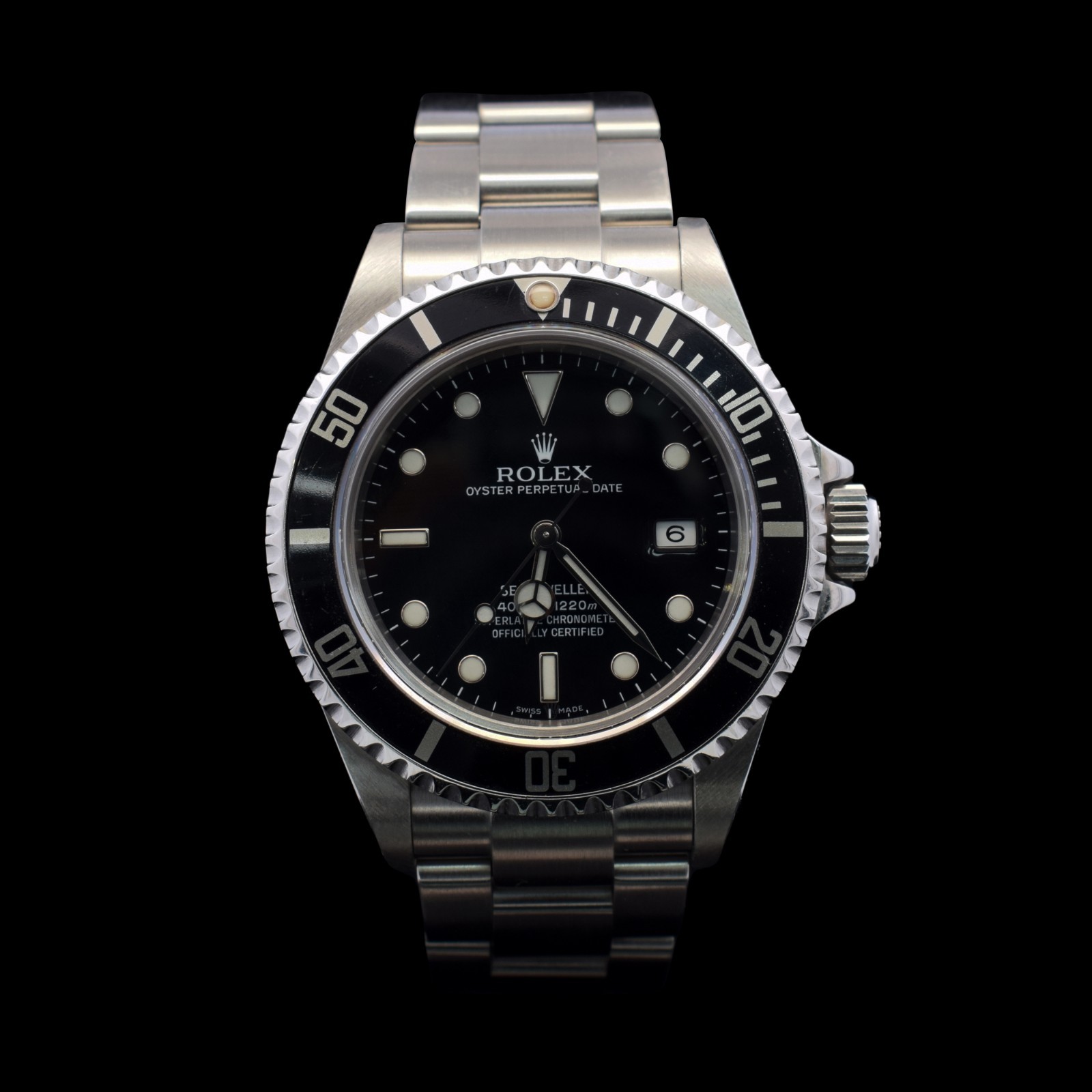 Rolex Sea-Dweller | Unpolished | No Holes Case | Black Dial | Ref. 16600 |