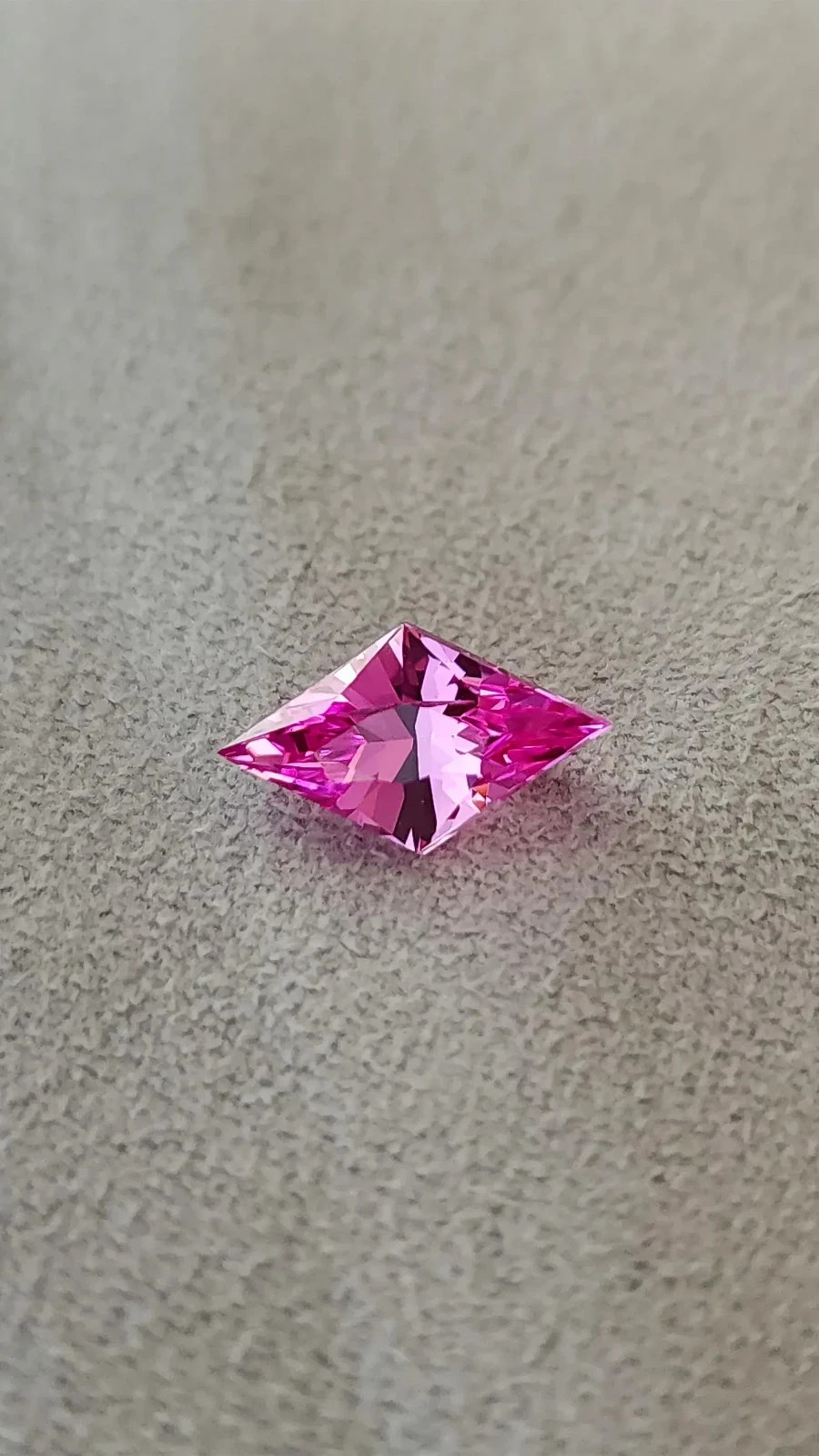 8.37 Ct Certified Natural Flawless Pink Sapphire Fancy Cut Loose A+ Gemstone