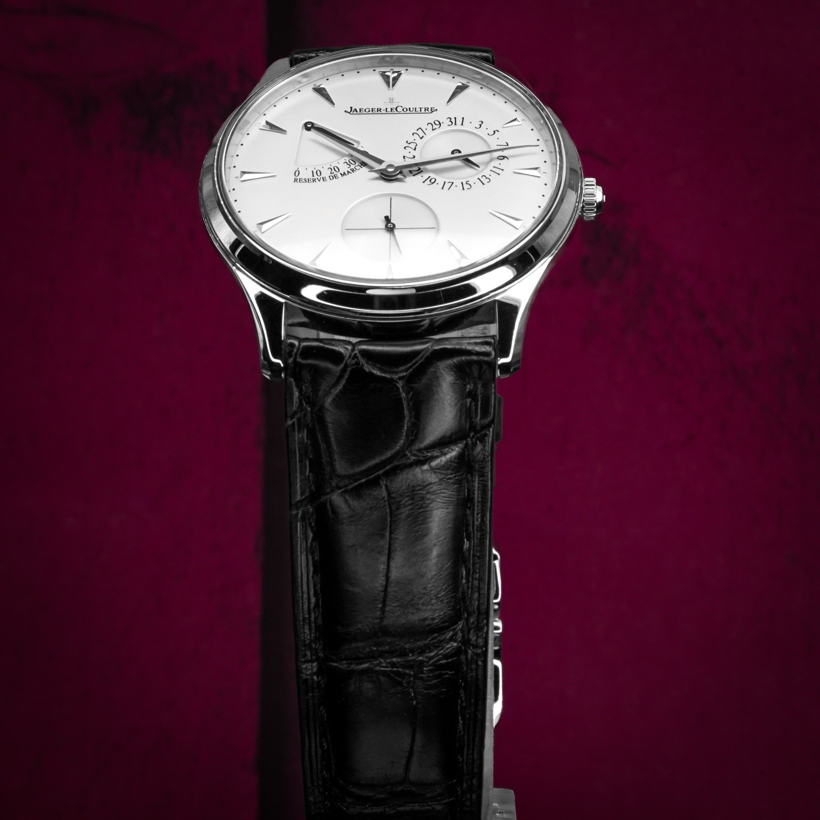 20Jaeger-LeCoultre Master Ultra Thin Reserve De Marche 39mm Q1378420 B + P