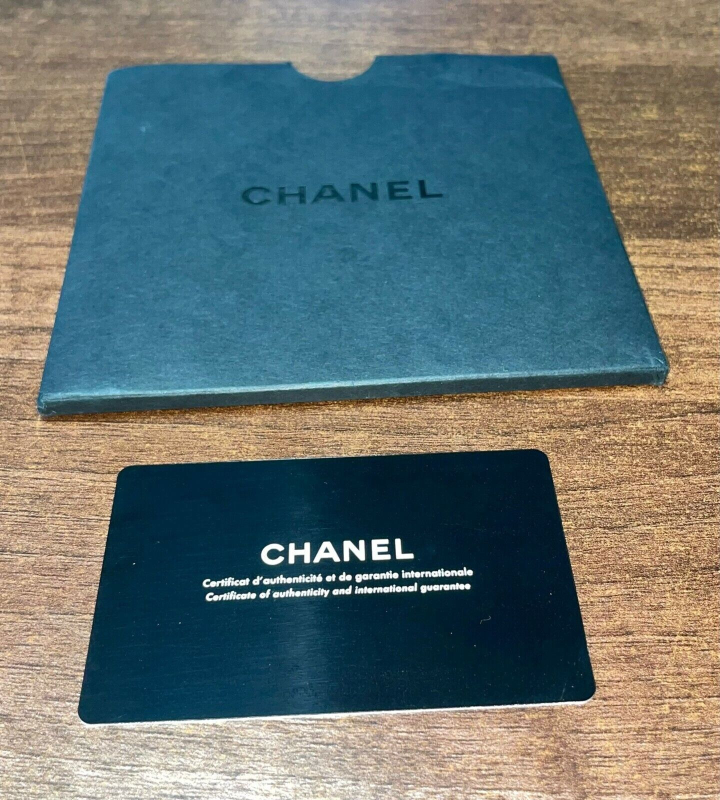 EXTREMELY RARE CHANEL J12 INSTRUCTIONS & GUARANTEE SET GENUINE AUTHENTIC MH304