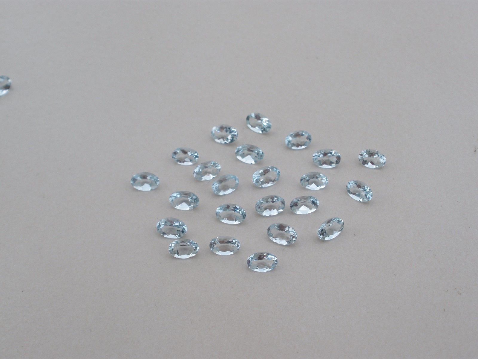 Aquamarine Oval Loose Natural Gem 6x4mm