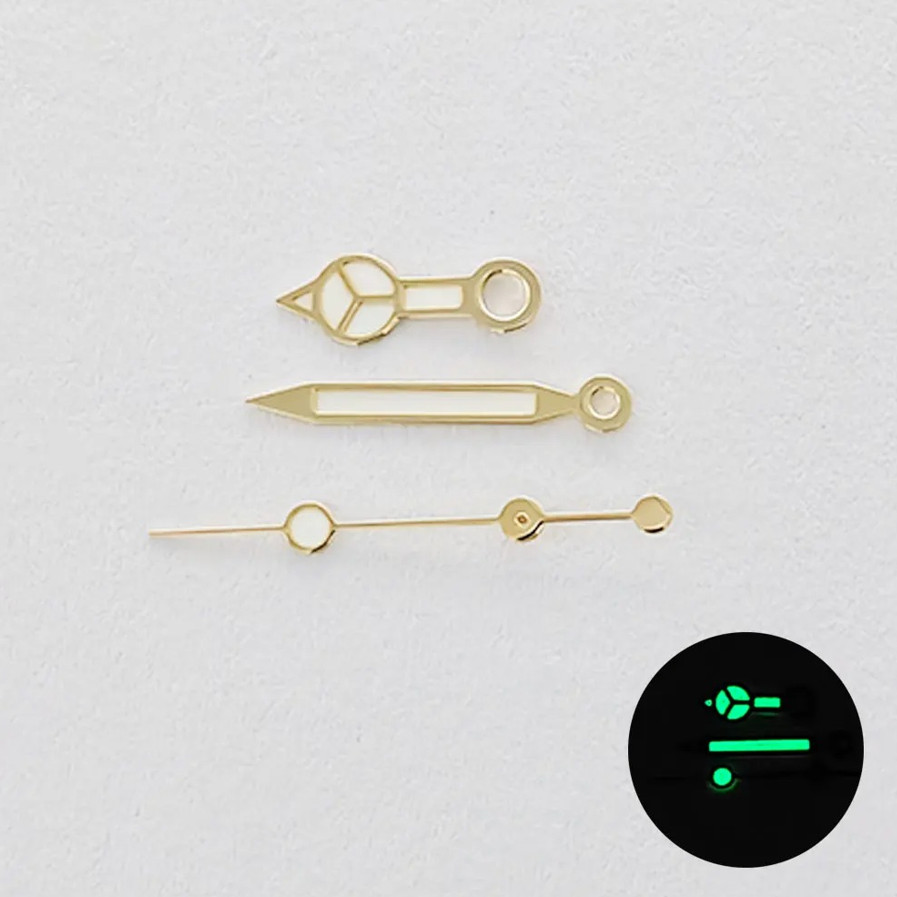1set Luminous Watch Hands Kit for NH35 NH36 Seiko Diver Mods for Seiko Part
