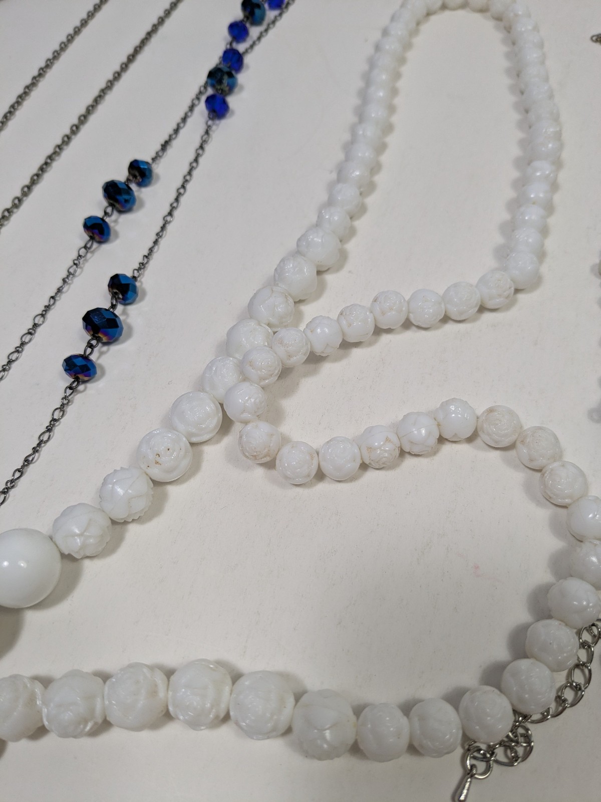 Beaded Necklace Lot 14 Fashion Jewelry Ready to Wear Variety Colors Styles