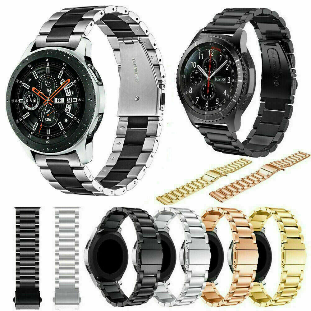 Stainless Steel Strap Metal Watch Band For Samsung Galaxy Watch 42/46mm Gear S3