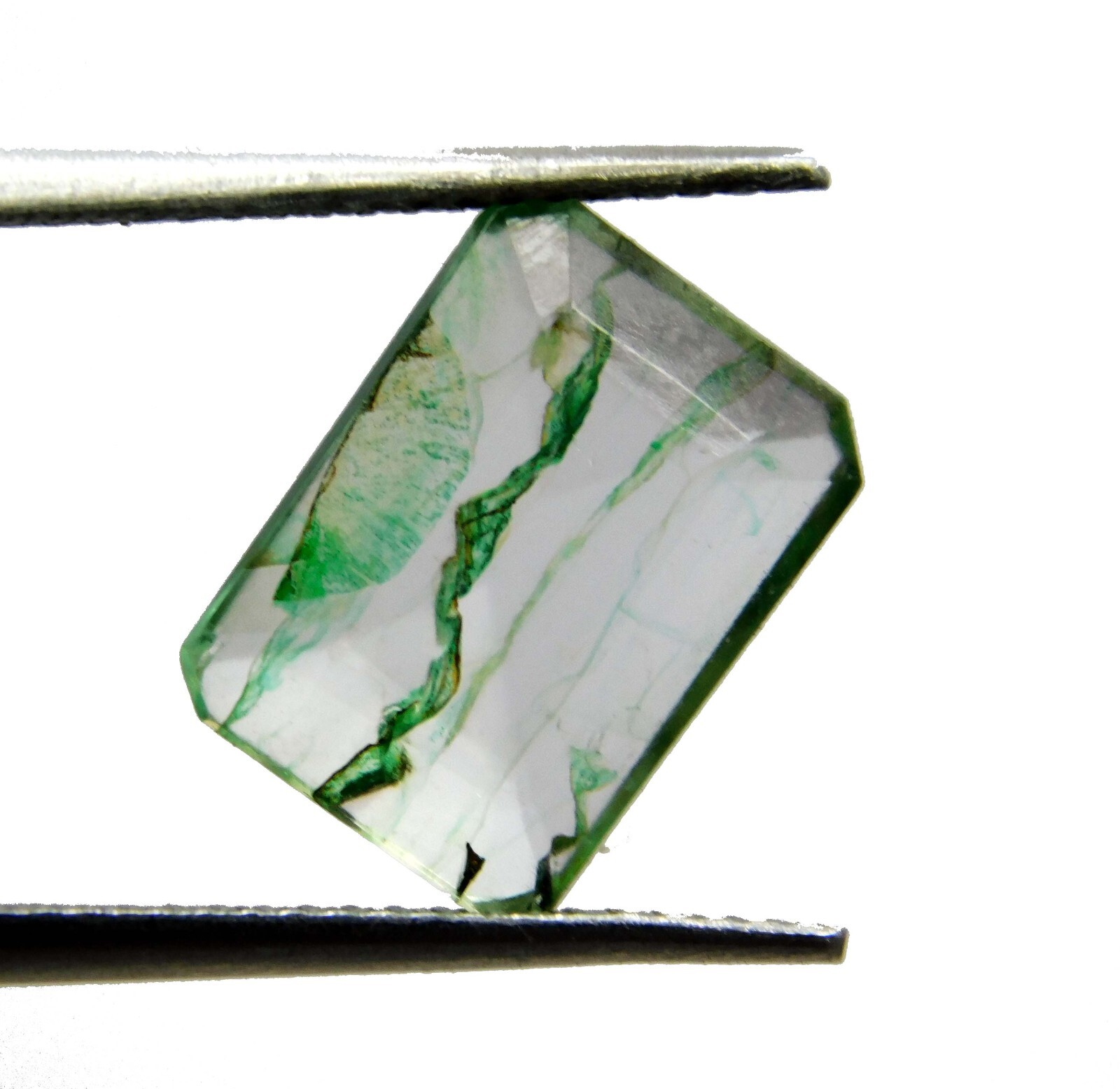 Certified Natural Colombian Green Emerald 3.00 Ct Emerald Cut Loose Gemstone
