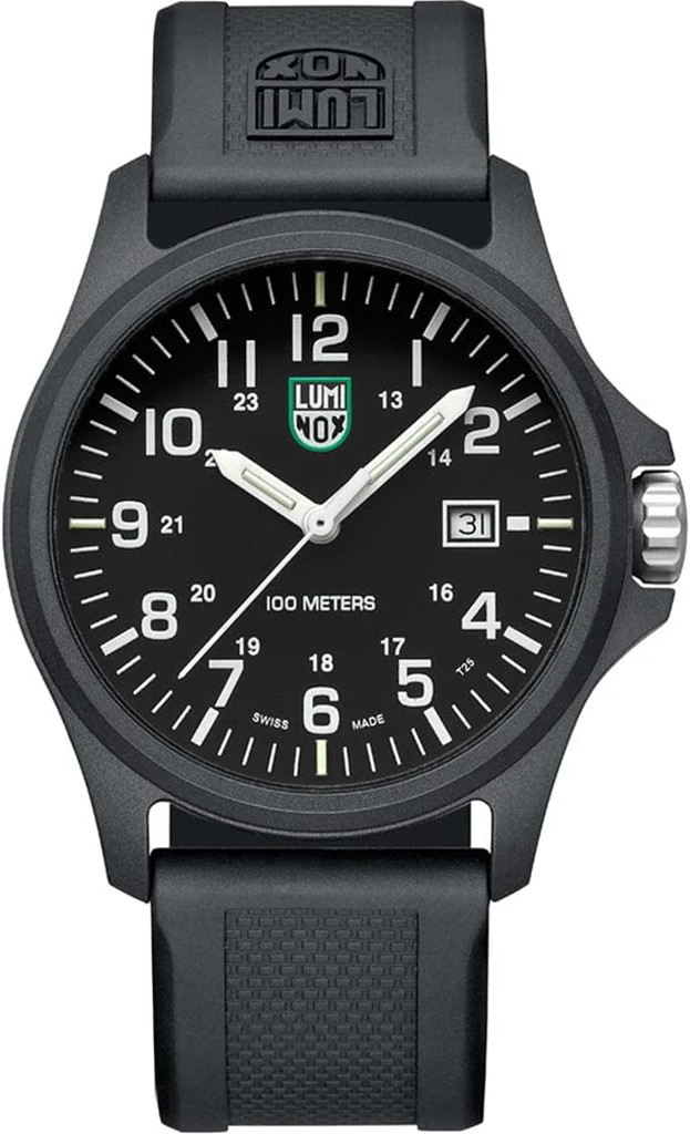 Luminox X2.2401 PATAGONIA CARBONOX 2400 Series 43mm black PU Men’s Watch NEW
