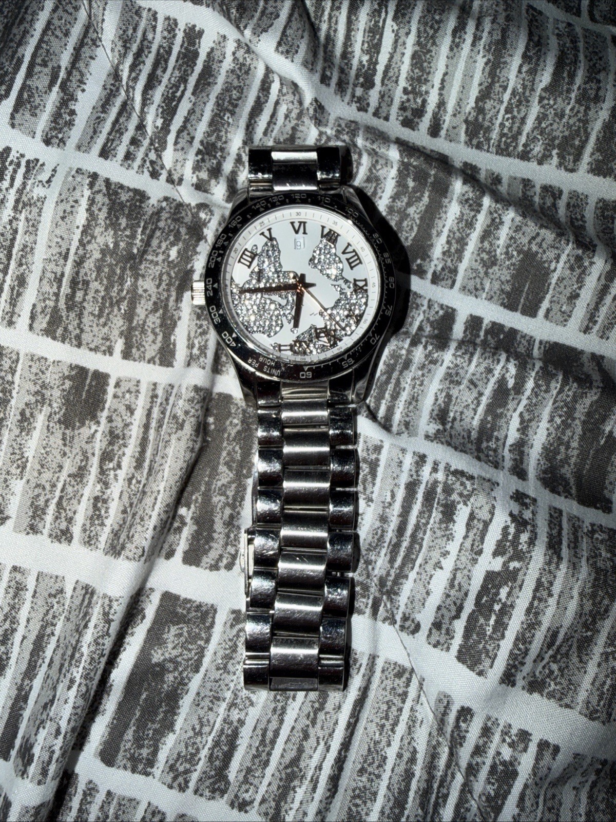 Michael Kors MK5958 Layton Silver Crystal Dial Womens Watch