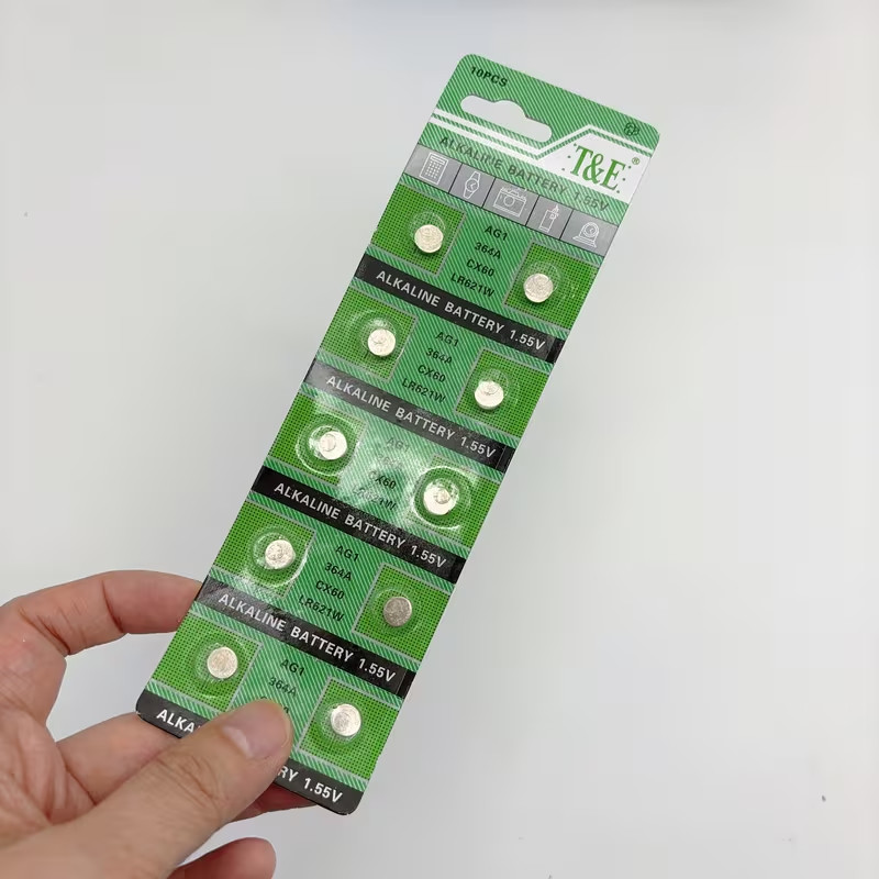 LR621W Ag1 Cx60 364 1.55V Button Cell Watch Battery Long-Lasting Power