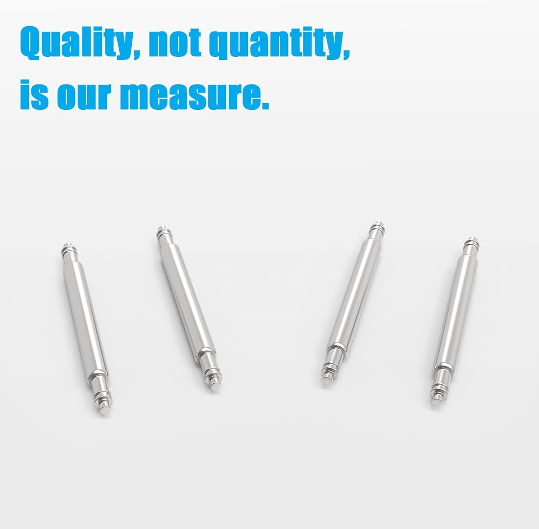 Wellfit Watch Pins, 1.8Mm Thickness Heavy Duty Spring Bar, 4 Pack Stainless Stee