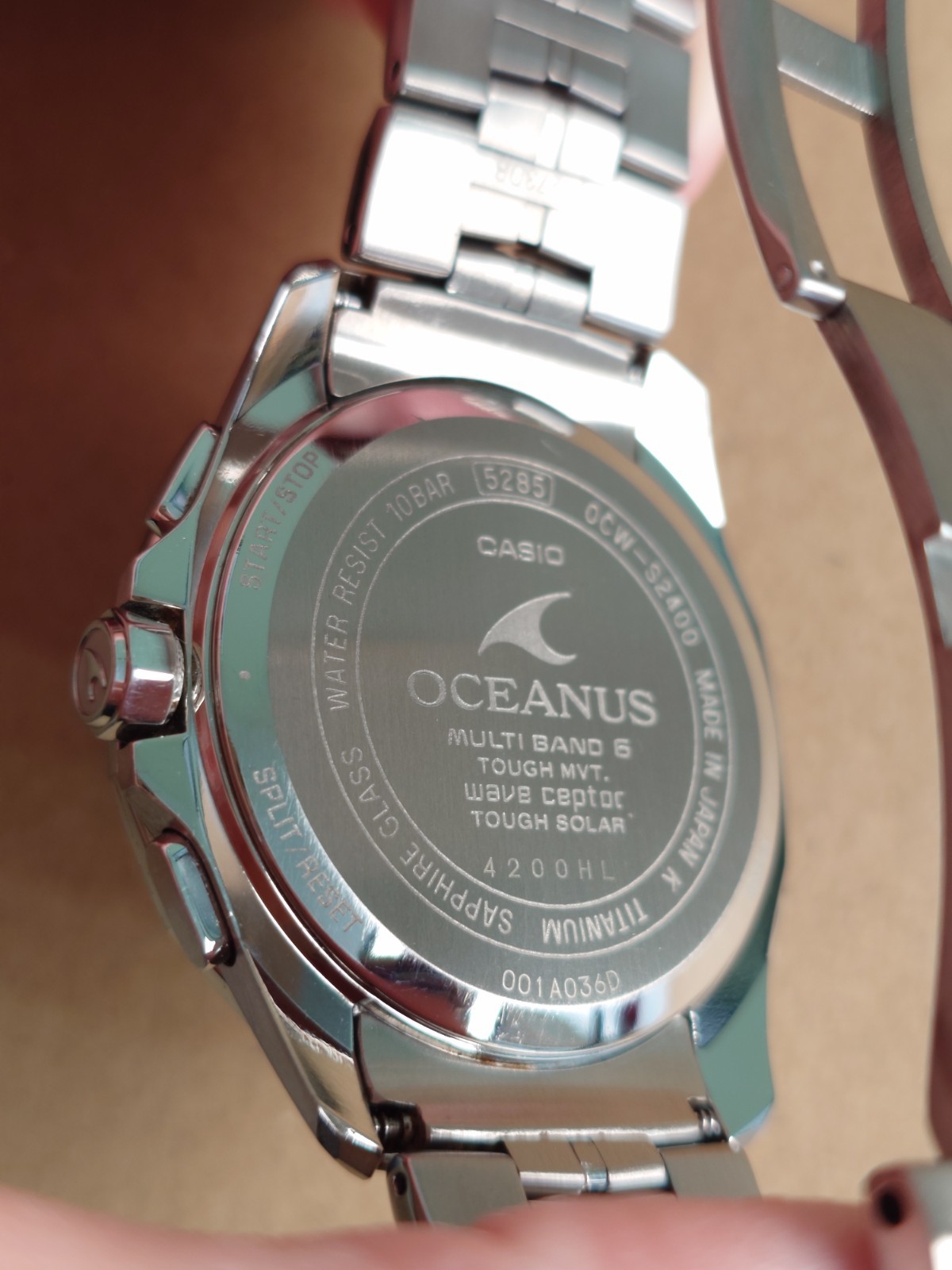Casio Oceanus Manta OCW-S2400-1AJF – Premium JDM Titanium Chronograph Solar