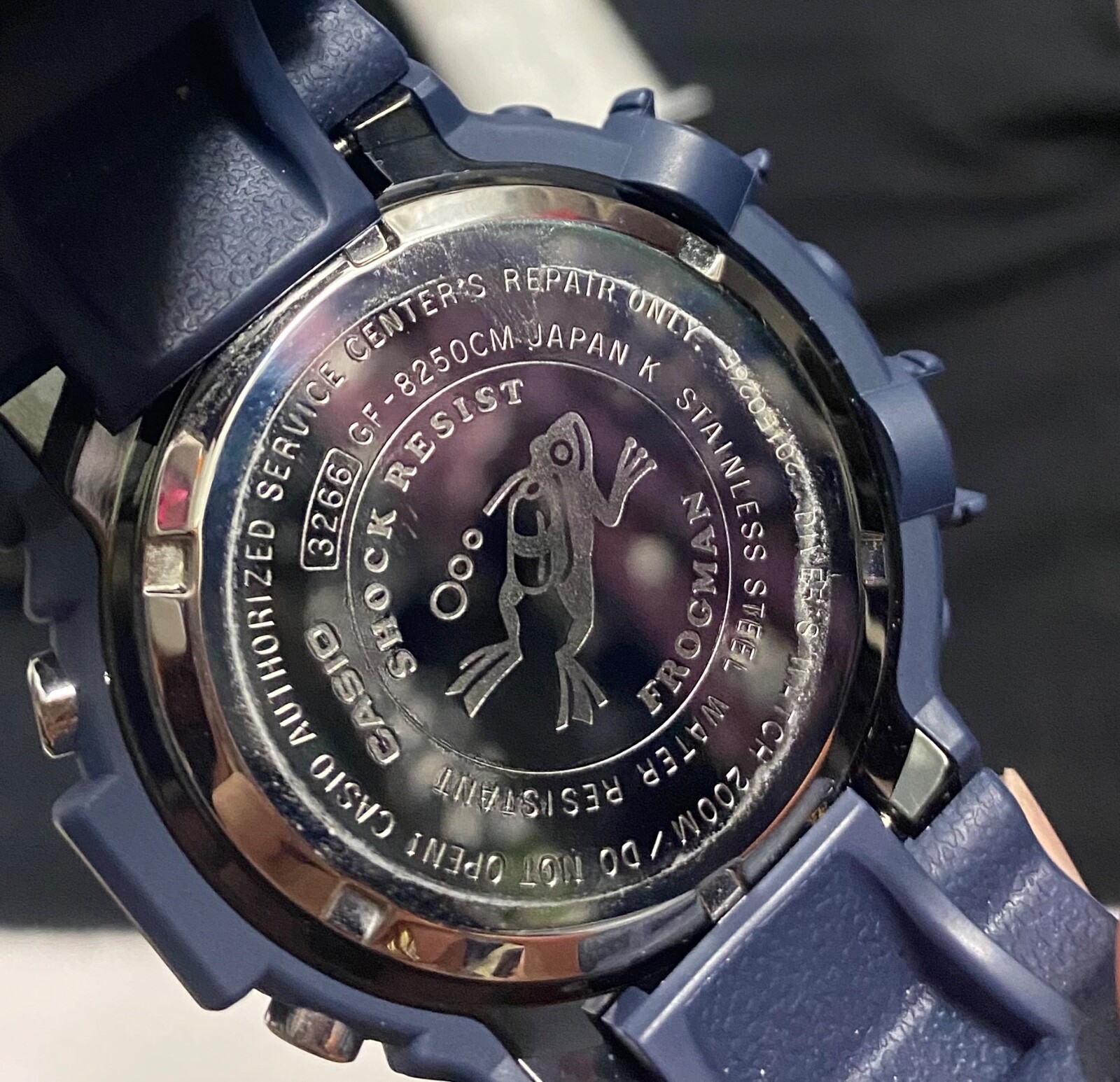 ***USA SELLER***CASIO G-SHOCK FROGMAN camo Navy GF-8250CM-2JR Tough Solar