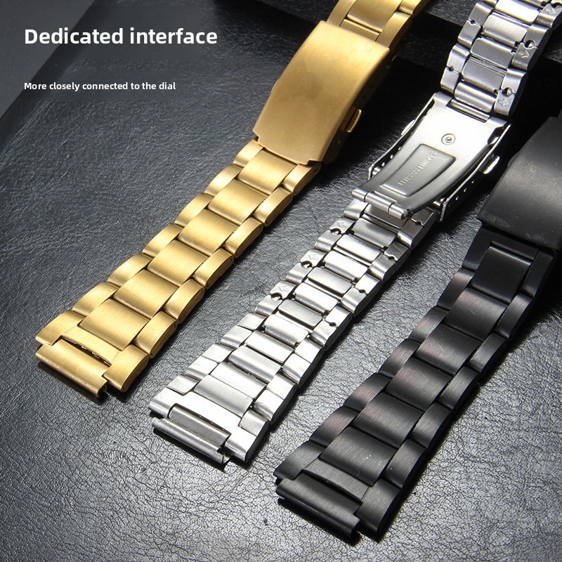 For Casio AE1200 AE1300 A159 A158 F91 Stainless Steel Watch Band Strap with Tool