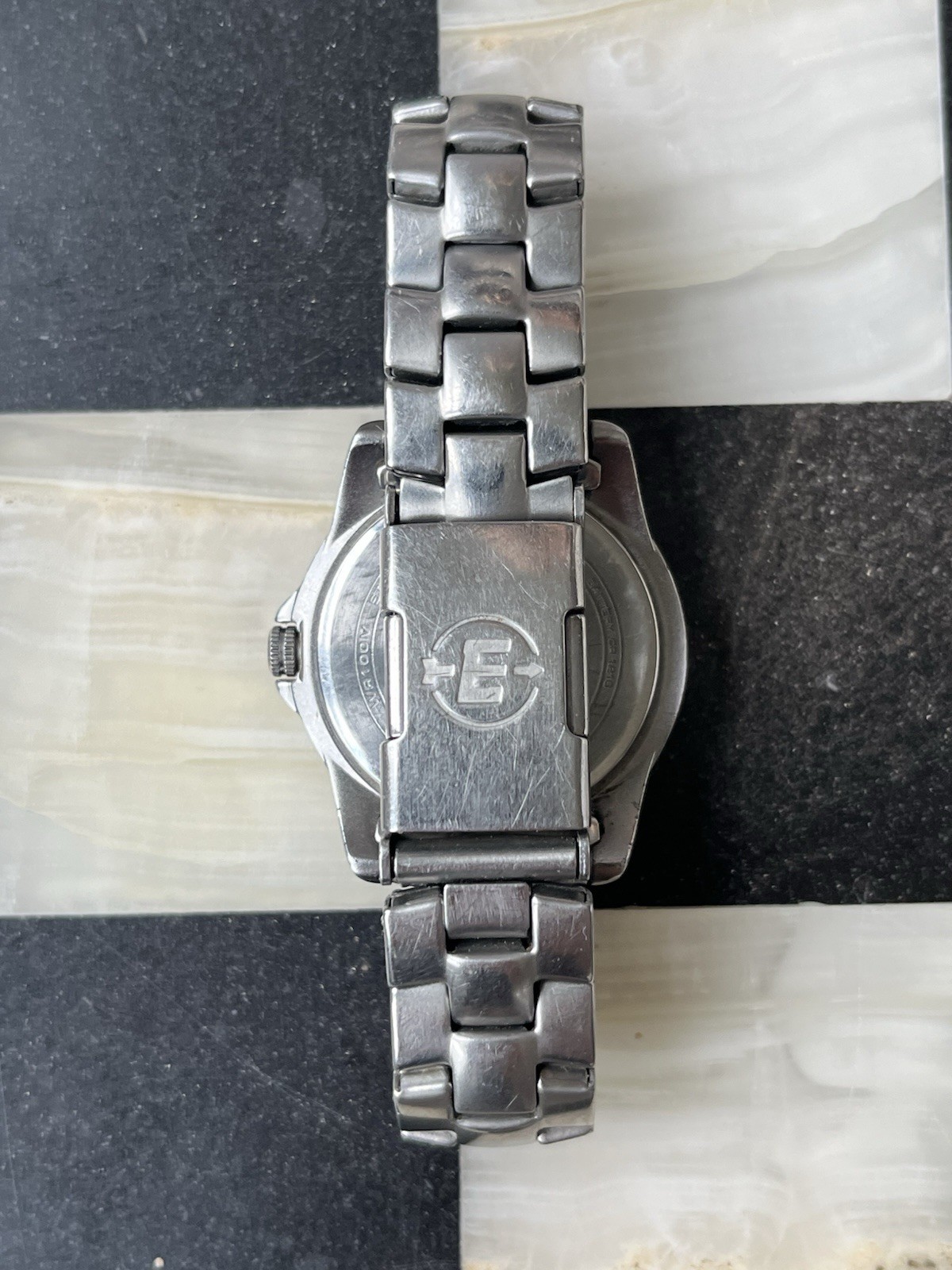 Womens Timex Expedition T4646 Indiglo Stainless Steel Quartz Analog 31mm Watch