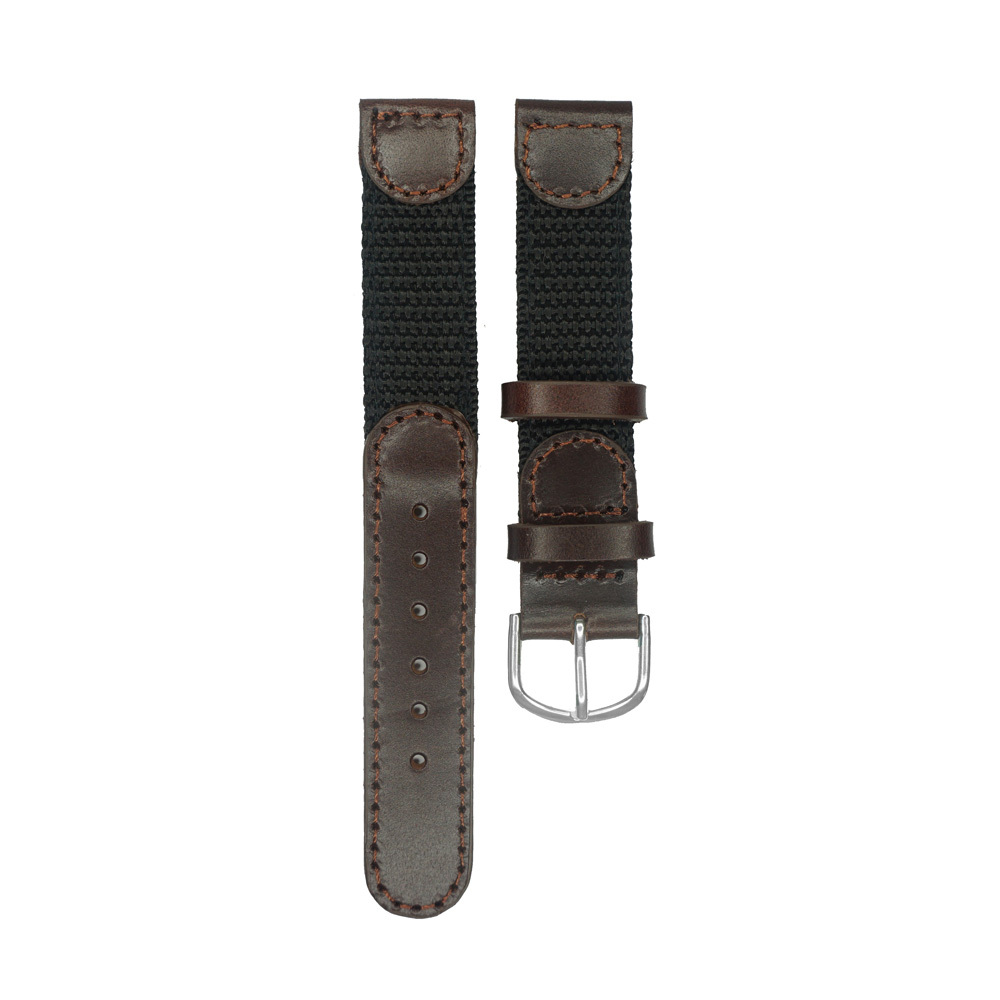 16mm 17mm 18mm 19mm 20mm 22mm 24mm Genuine Leather Nylon Watch Strap Watch Band