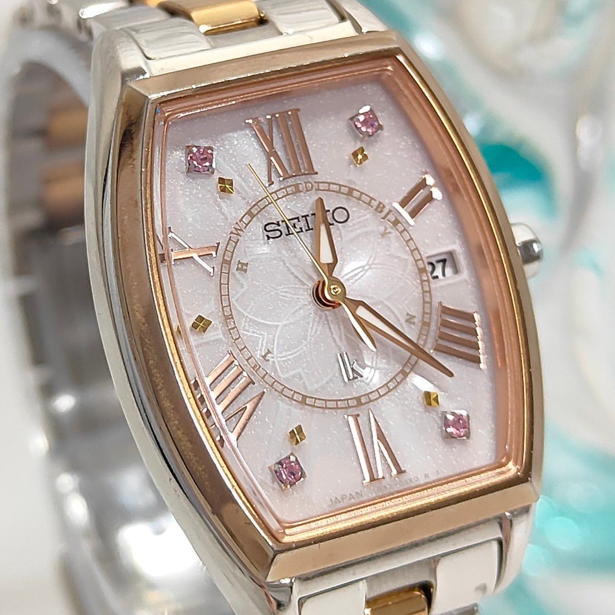 SEIKO LUKIA SSVW198 Radio Solar Limited Pink Watch