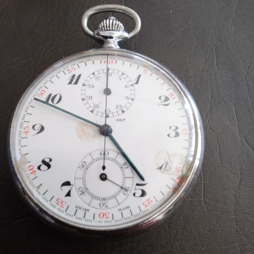 [Rare, RSK engraved] Excelsior Park Chronograph Pocket Watch (Junk)