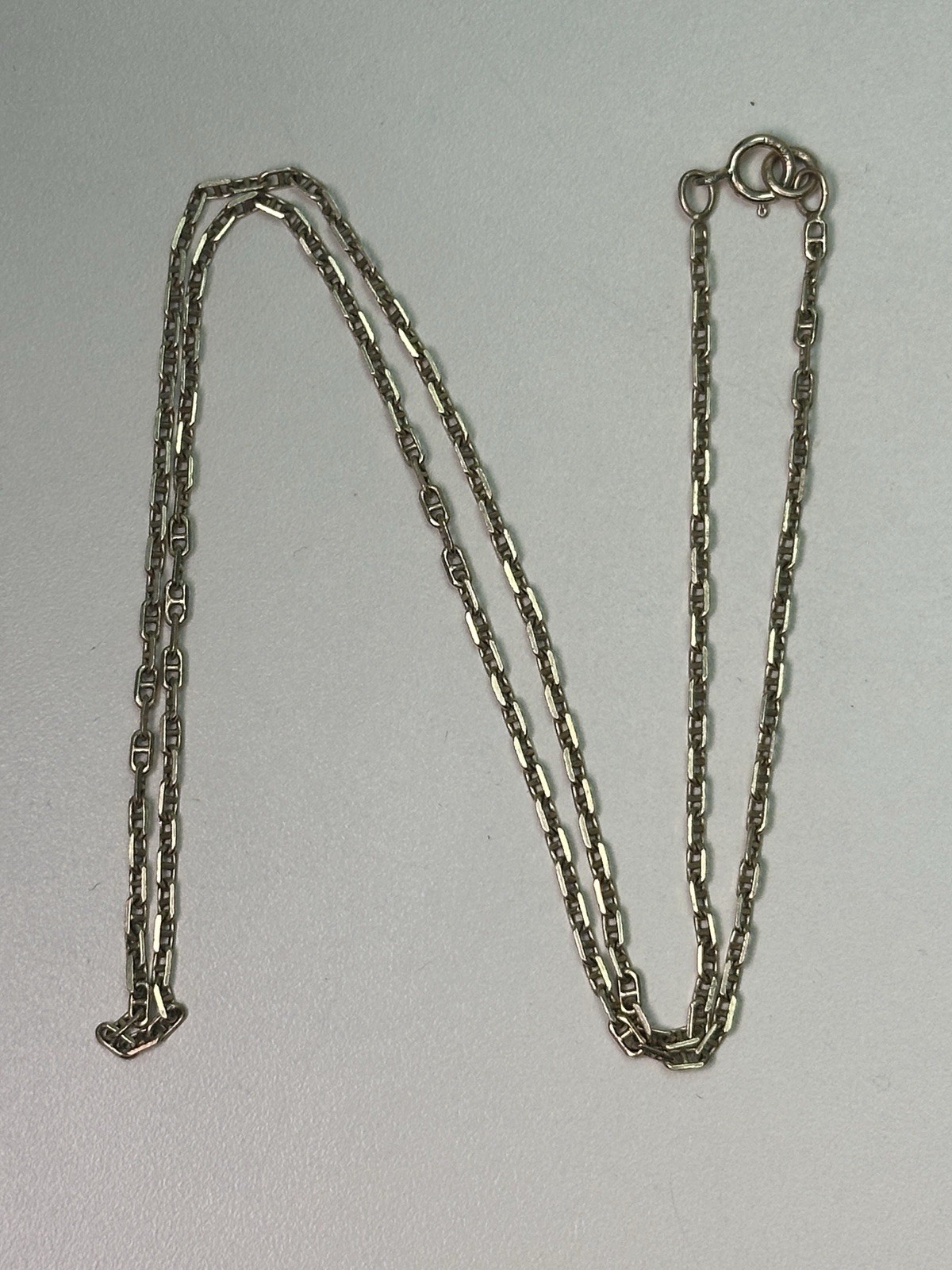 Solid 14K Yellow Gold Anchor Link Chain Necklace, 16”, 3 g, 1.9 mm