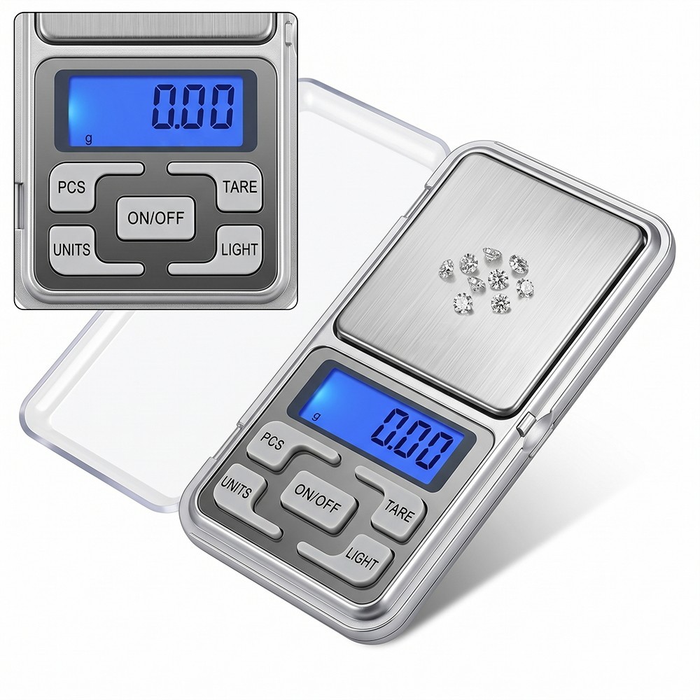 200g x 0.01g Digital Mini Scale High Accuracy Jewelry Coin Herb Pocket Scale