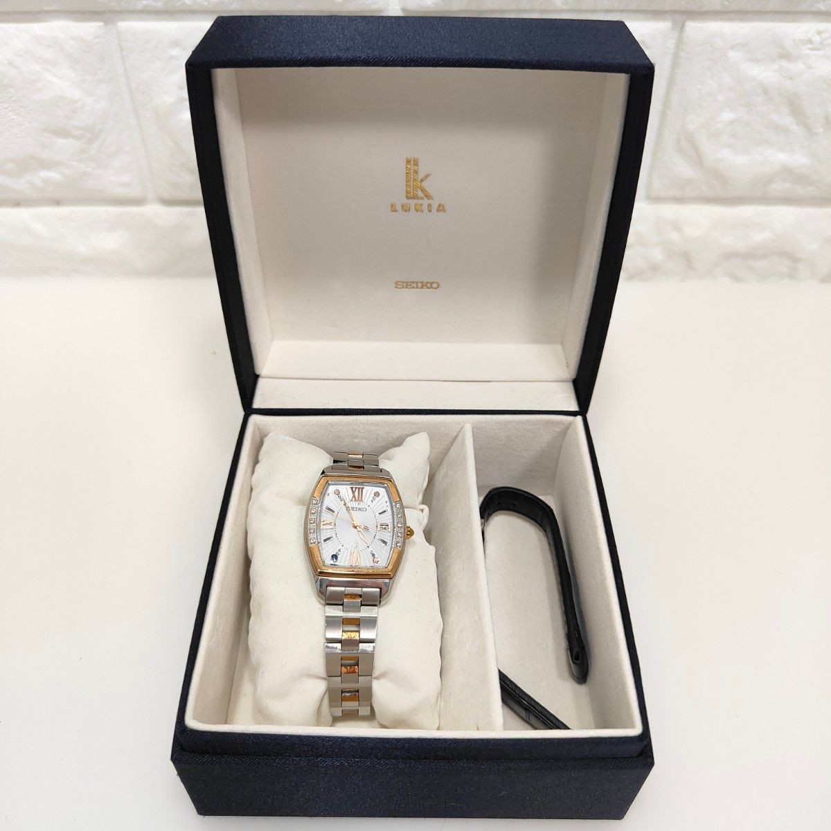 SEIKO LUKIA SSVW088 Radio Solar Limited Blue Watch