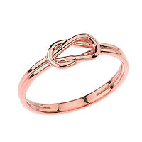 Hercules Love Knot Ring in Gold (Available in Yellow/Rose/White Gold)