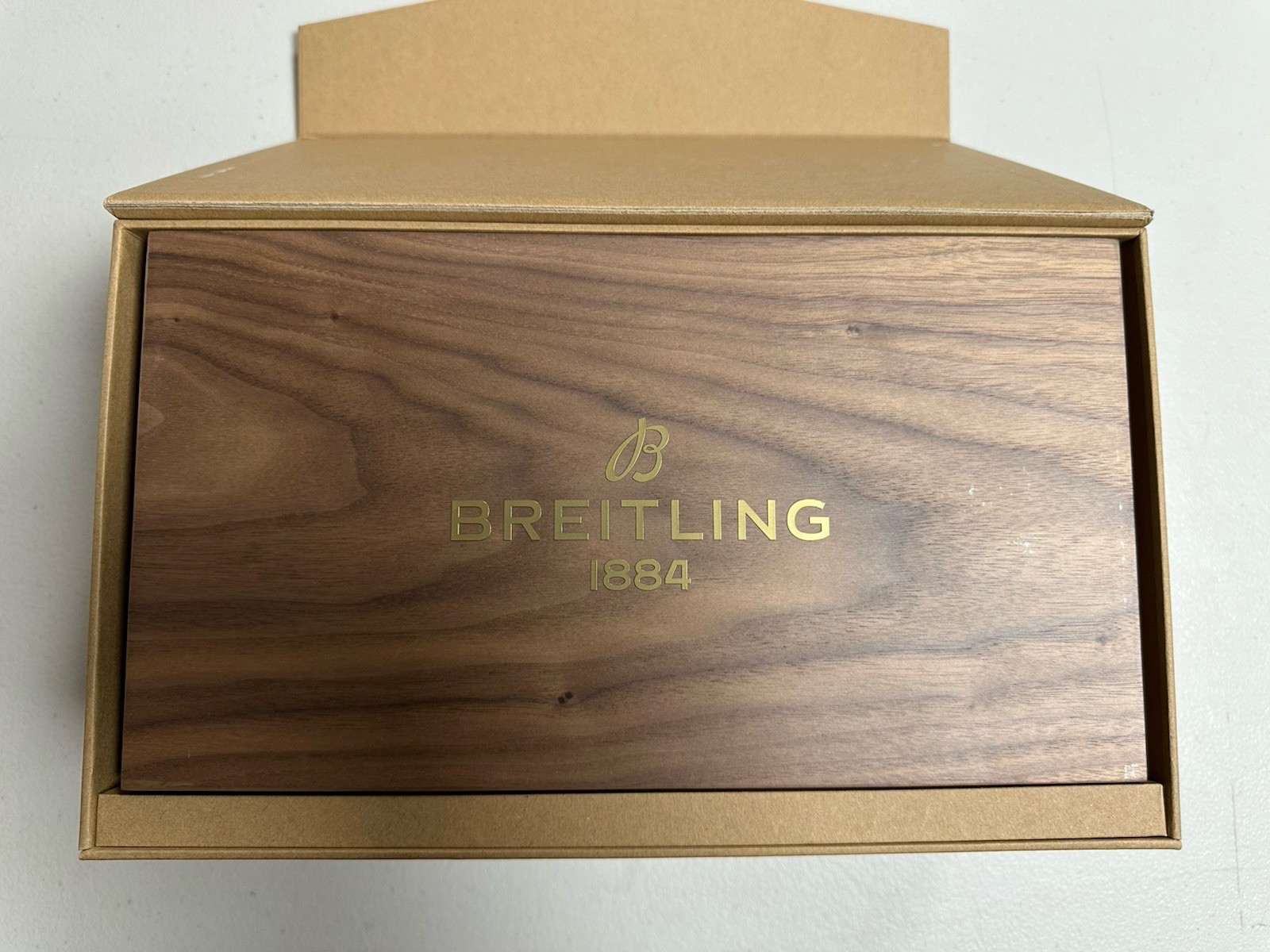 Breitling Collectors Box, 3 Watch Slot & Dror Below. 100% Authentic, Very Rare