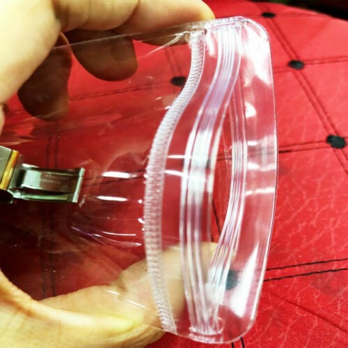 Pack of 100 PVC Plastic Bags Storing Watches Pouch Case (Regular Size) Bag