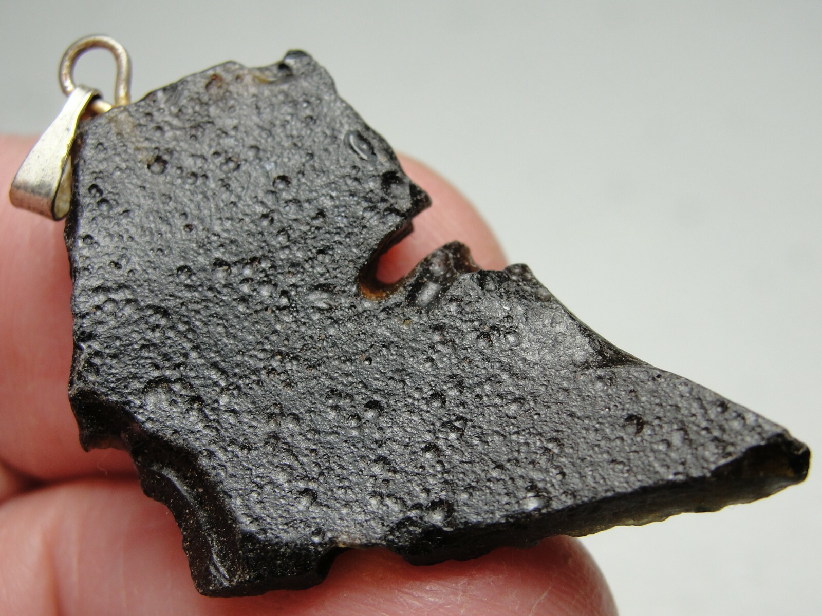 Jewelry – Tektite – Impactite – Guangdong Tektite – Pendant – TK-0370 – 3.19g