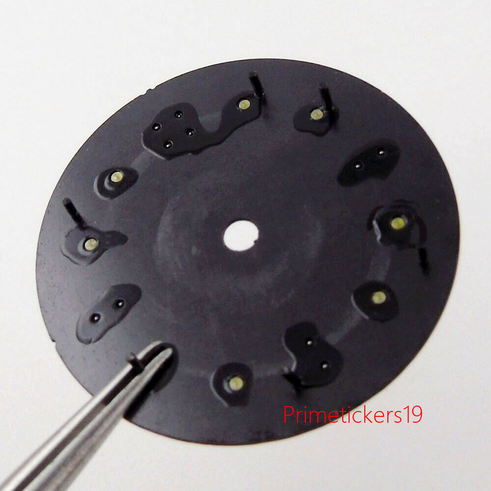 31mm Luminous Black Ripple Dial Hands Set for NH35 NH36 MIYOTA82 ETA2824 2836