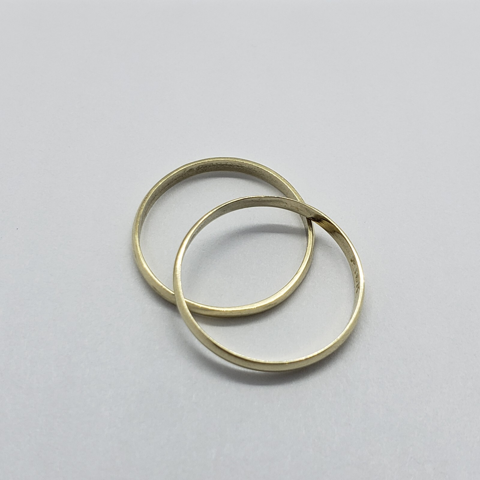 Authentic 10K Solid Yellow Gold Plain Knuckle Band Ring High quality Sizes 2-7.5