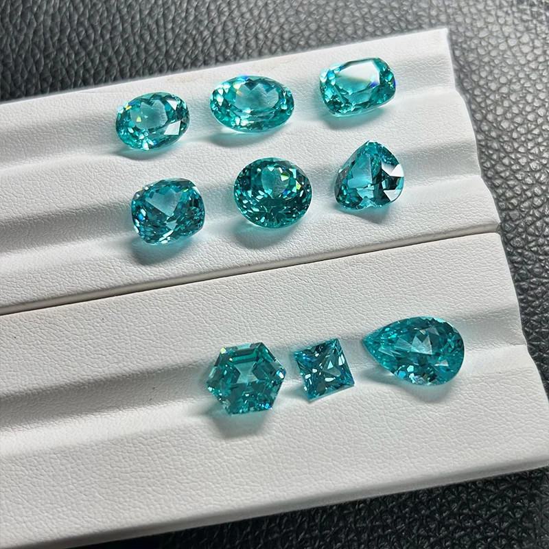 Lab Grown Paraiba Gemstone 0.5-5ct for Jewelry Making with AGL Certificate