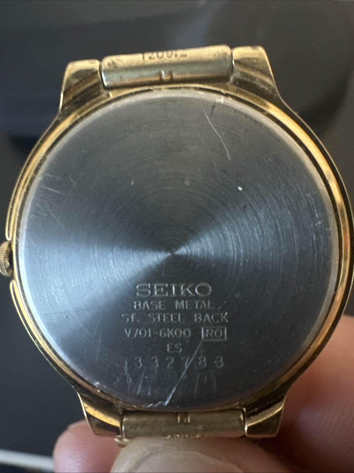 Seiko SX Gold Tone Quartz Men’s Dress Watch 5Y01-6K00 Vintage Japan
